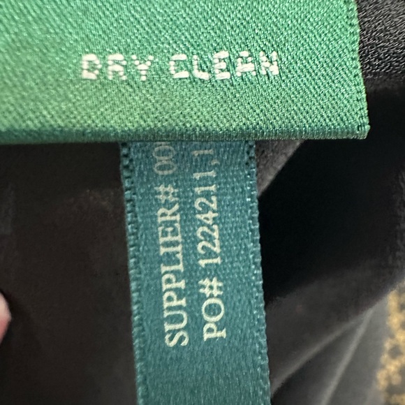 Lauren Ralph Lauren (green label) trumpet flowy skirt geometric pattern size med - Picture 5 of 11